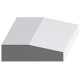 8515 Wood Plinth Block 7/8 x 3-1/4