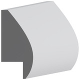 9516 Wood Panel Mold & Base Cap 7/8 x 1-7/8