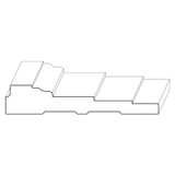 1413 Wood Casing 7/8 x 4-5/8