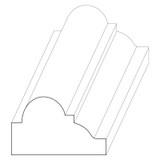 5021 Wood Small Mold 7/16 x 3/4