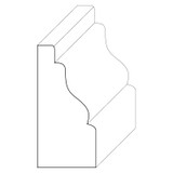 5233 Wood Panel Mold & Base Cap 13/16 x 1-3/4