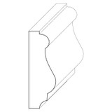 5687 Wood Panel Mold & Base Cap 9/16 x 1-5/8