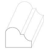 5063 Wood Small Mold 9/16 x 3/4