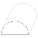 5770 Wood Small Mold 9/16 x 1-1/8