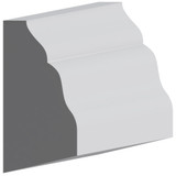 5013 Wood Panel Mold & Base Cap 7/16 x 13/16