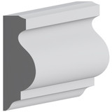 5645 Wood Panel Mold & Base Cap 11/16 x 2-1/16