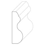 5660 Wood Panel Mold & Base Cap 5/8 x 1-3/4