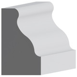 5696 Wood Panel Mold & Base Cap 5/8 x 1