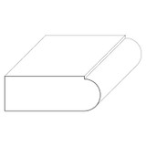 5758 Wood Panel Mold & Base Cap 1/2 x 1-5/16
