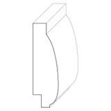 8117 Wood Panel Mold & Base Cap 3/4 x 2-1/2