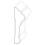 4006 Wood Chair Rail 1 x 3-1/2