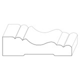 1114 Wood Casing 1-1/16 x 4