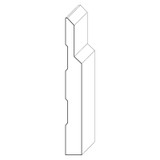 2140 Wood Base 11/16 x 6