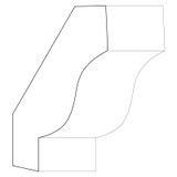 3030 Wood Crown 11/16 x 2-5/8