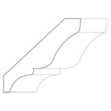 3096 Wood Crown 11/16 x 3-1/4