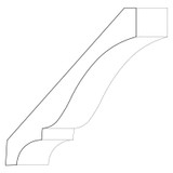 3303 Wood Crown 11/16 x 5-1/4