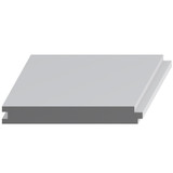 MDF Shiplap 11/16" x 5-1/4" x 16'