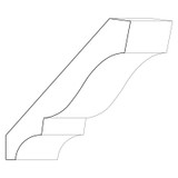3382 Wood Crown 11/16 x 3-5/8