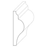 5235 Wood Panel Mold & Base Cap 5/8 x 2