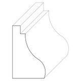 5683 Wood Panel Mold & Base Cap 13/16 x 1-5/16