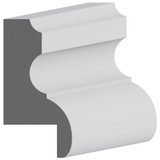 5691 Wood Panel Mold & Base Cap 1 x 2