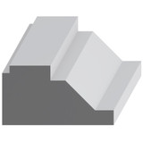 8224 Wood Small Mold 1 x 1-7/8