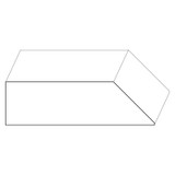 8225 Wood Plinth Block 1 x 3-1/2