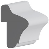 5272 Wood Panel Mold & Base Cap 1-3/16 x 1-7/8