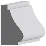 5601 Wood Panel Mold & Base Cap 11/16 x 1-1/4