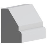 5606 Wood Panel Mold & Base Cap 1/2 x 7/8