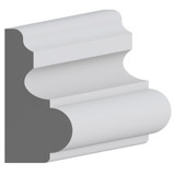 5707 Wood Panel Mold & Base Cap 11/16 x 1-3/8