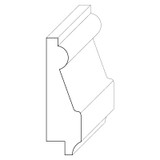 5710 Wood Panel Mold & Base Cap 5/8 x 2-1/8