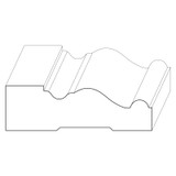 1044 Wood Casing 13/16 x 2-5/8