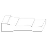 1077 Wood Casing 13/16 x 3-7/8