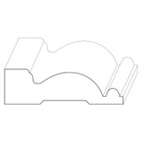 1086 Wood Casing 13/16 x 2-13/16
