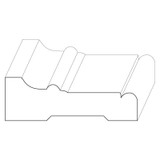 1087 Wood Casing 13/16 x 2-9/16