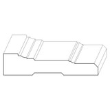 1256 Wood Casing 13/16 x 3-3/4