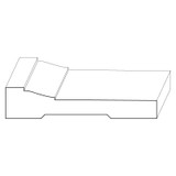 1322 Wood Casing 13/16 x 3-3/4