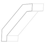3324 Wood Crown 13/16 x 3-1/2
