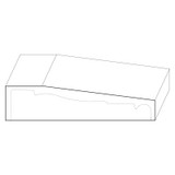 8517 Wood Plinth Block 13/16 x 3-1/2