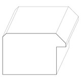 7080 Wood Backband 1-3/32 x 1-11/16