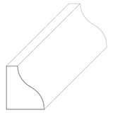 5042 Wood Panel Mold & Base Cap 5/16 x 3/8