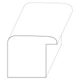 7010 Wood Backband 15/16 x 1-1/16