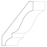 13026 MDF Crown 19/32" x 3-5/8" x 16'