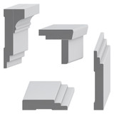 Art Moderne Moulding Combination