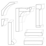 Bungalow Style Molding Combinations