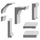 Bungalow Style Molding Combinations