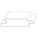 8930 Wood Tongue & Groove 11/16 x 2-3/4