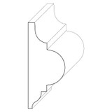 4085 Wood Astragals 1-1/8 x 2-5/8