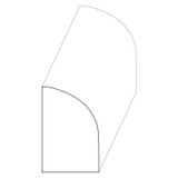 5106 Wood Shoe 1/2 x 3/4